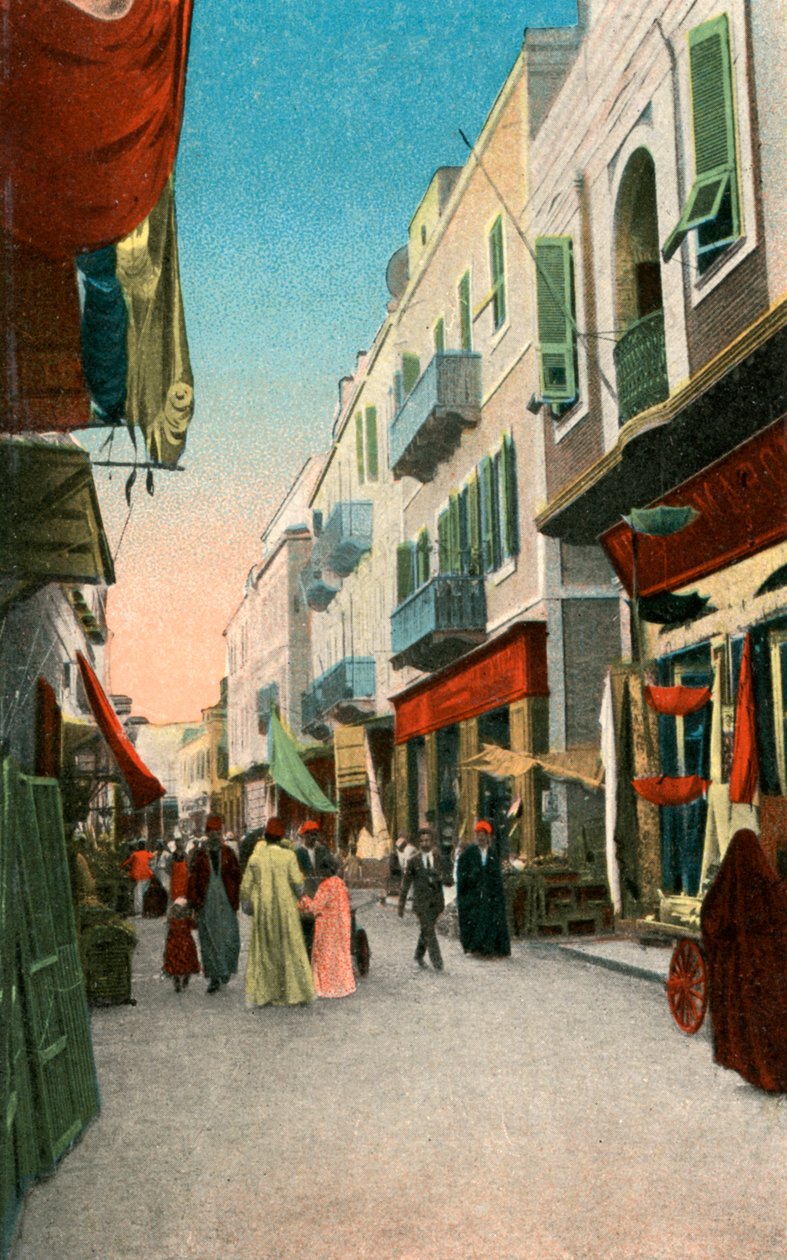 Market Street, Suez, Egypt, 20th century by Unbekannt