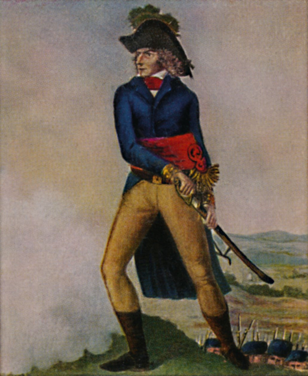 Marshal Bernadotte, 1934 (after the drawing by Hilaire Le Dru) by Unbekannt