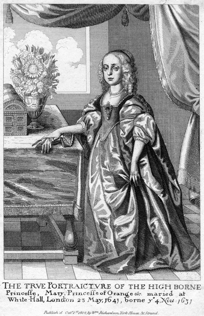 Mary, Princess of Orange, Daughter of Charles I by Unbekannt