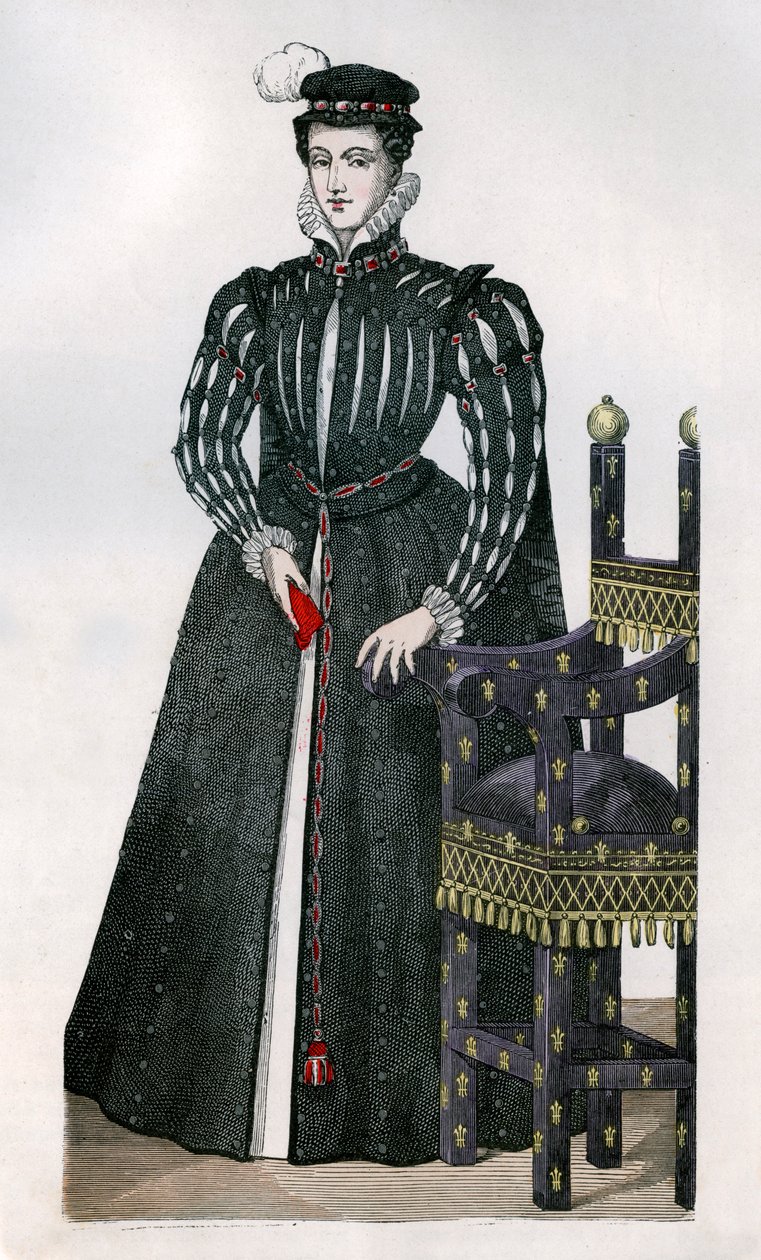 Mary Stuart, Queen Consort of Francis II of France by Unbekannt