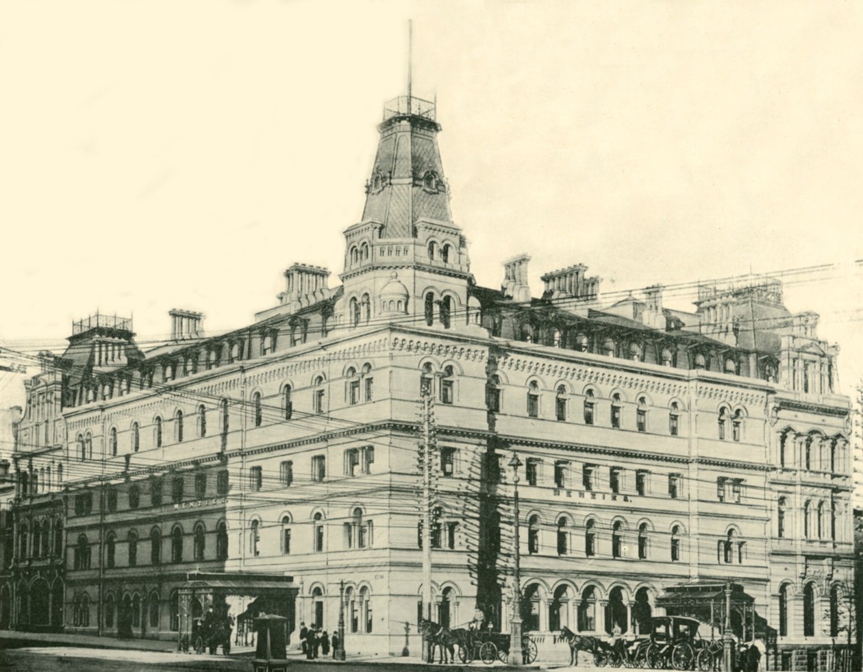 Menzies Hotel, Melbourne by Unbekannt
