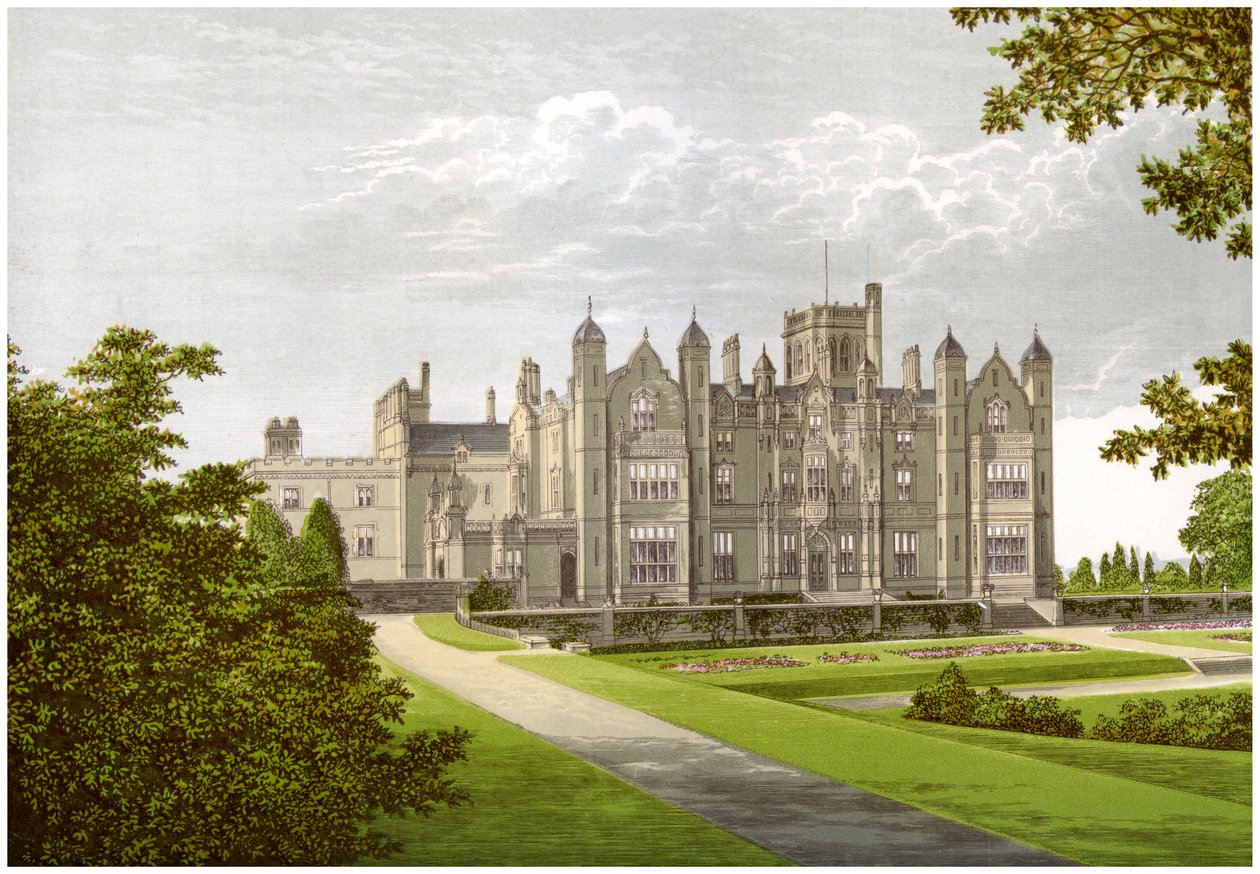 Merevale Hall, Warwickshire, Home of the Dugdale Family, c1880 by Unbekannt