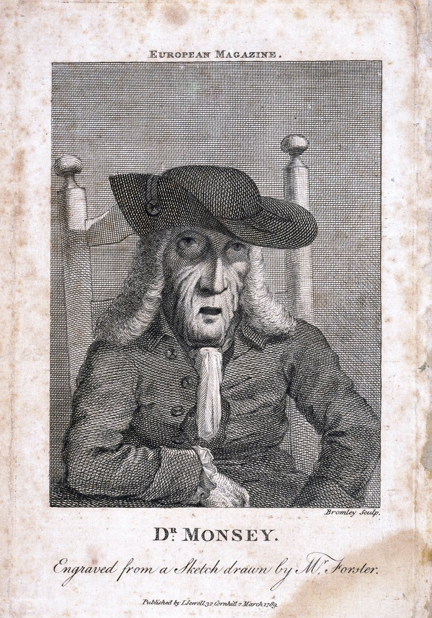 Messenger Monsey, English Physician by Unbekannt