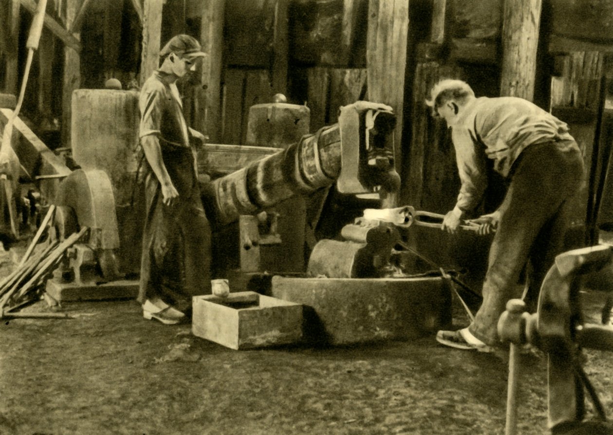 Metalworkers, Styria, Austria by Unbekannt