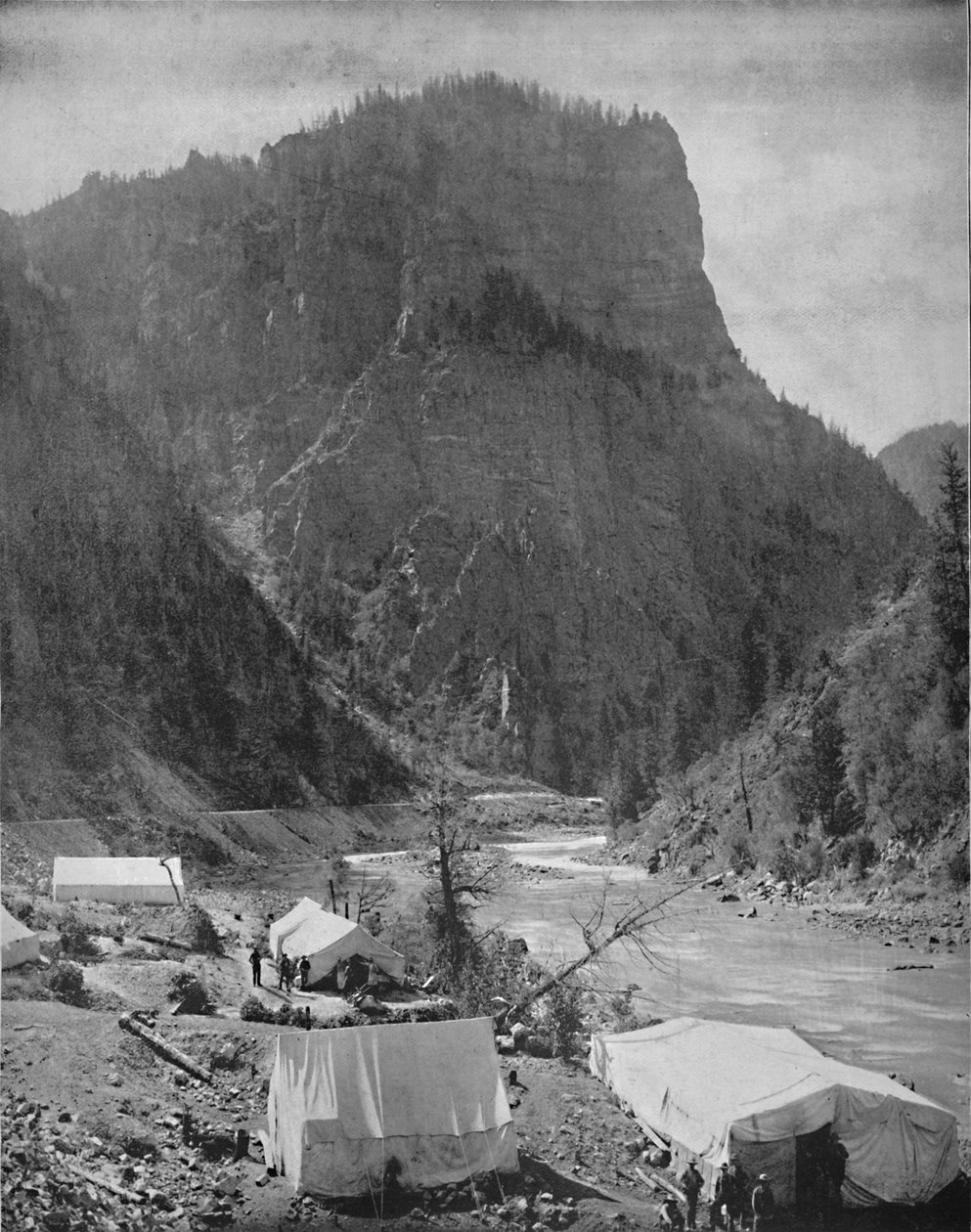 Mining Camp, Nevada by Unbekannt
