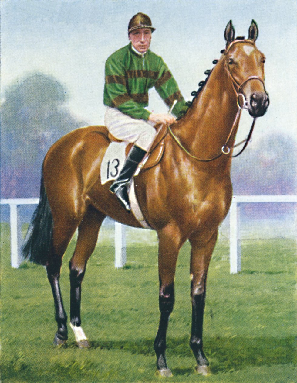 Mirza II, Jockey: H. Wragg, 1939 by Unbekannt