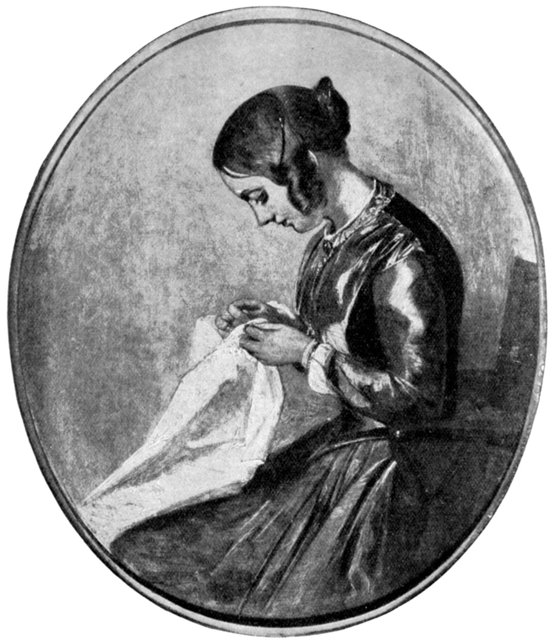 Miss Georgina Hogarth, c1850 1912 by Unbekannt