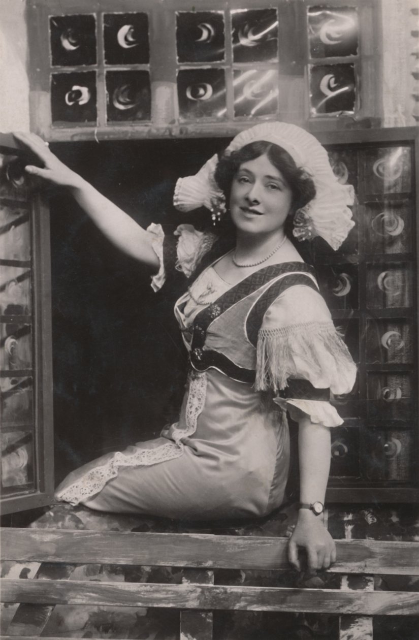Miss Isabel Jay, 1879-1927, as Christine in Dear Little Denmark, c1909 by Unbekannt