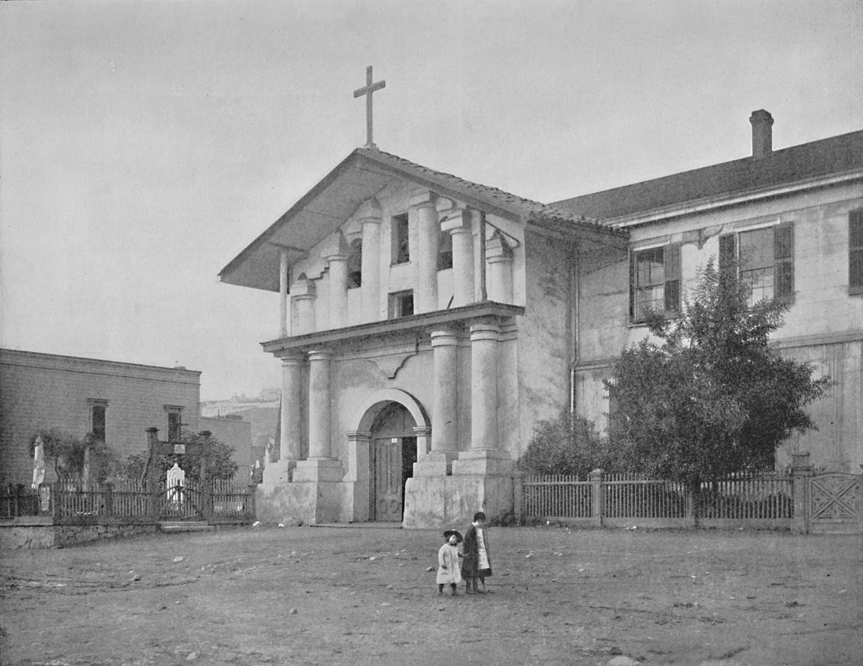 Mission Dolores, San Francisco, California, c1897 by Unbekannt