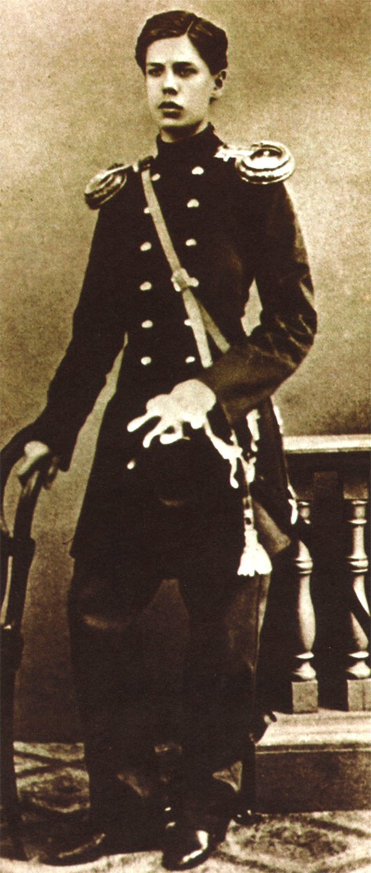 Modest Mussorgsky, Russian composer, as a young man, late 1850s by Unbekannt