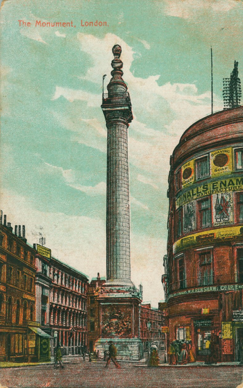 Monument, London by Unbekannt