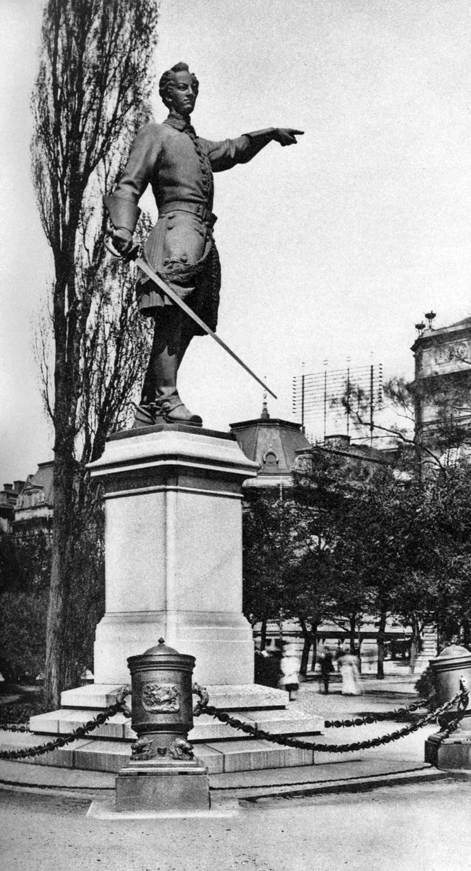 Monument to Charles XII, Gardens Behind the Royal Opera House, Stockholm, Sweden, c. 1923 by Unbekannt