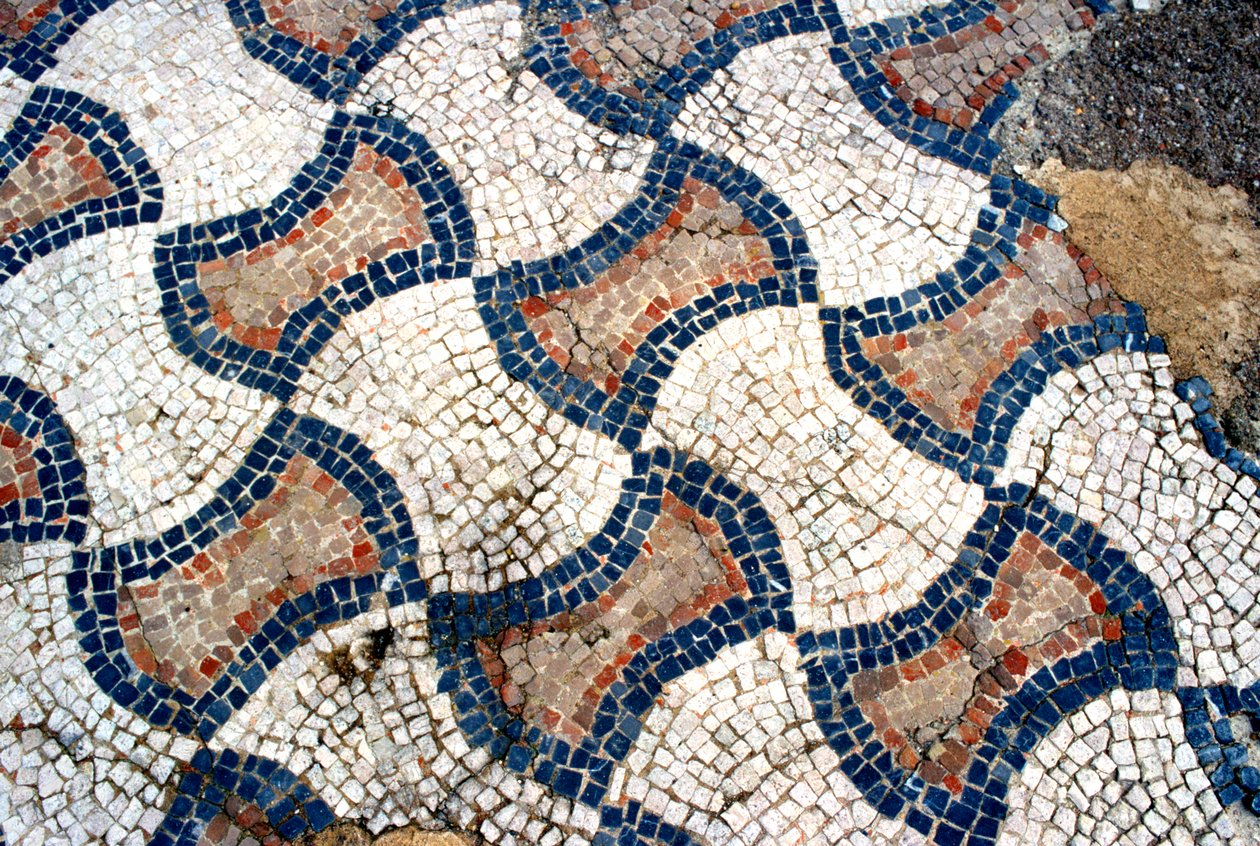 Mosaic from a Roman Villa, Montreal, Dordogne and Atlantic Coast, France by Unbekannt