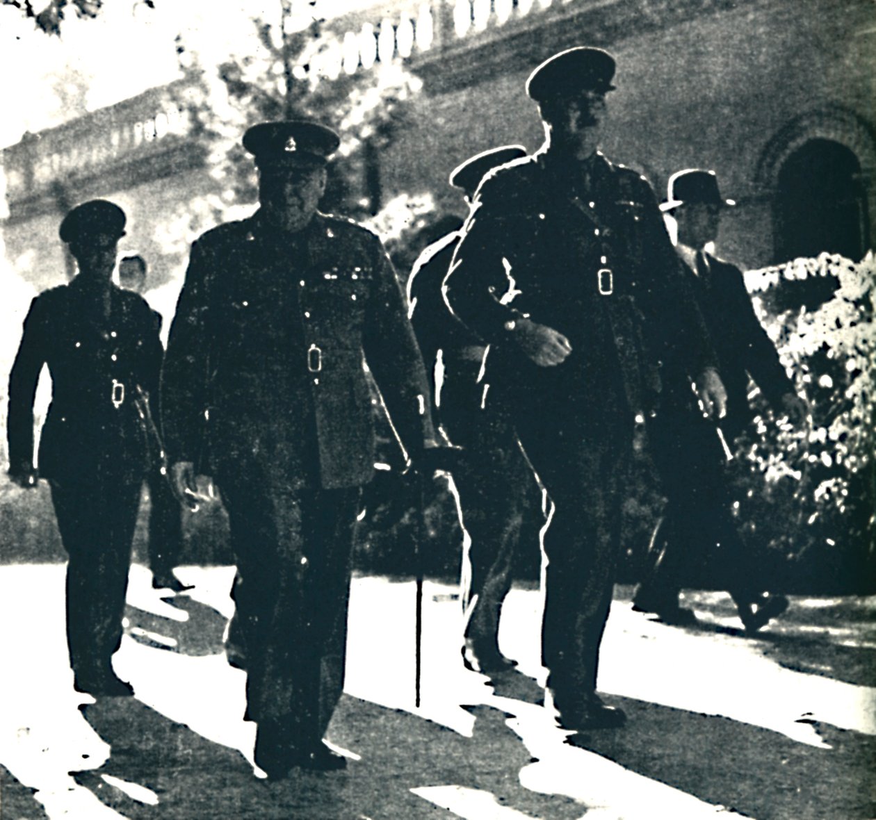 Mr. Churchill Visits Tehran, Persia, 1 December 1943 by Unbekannt