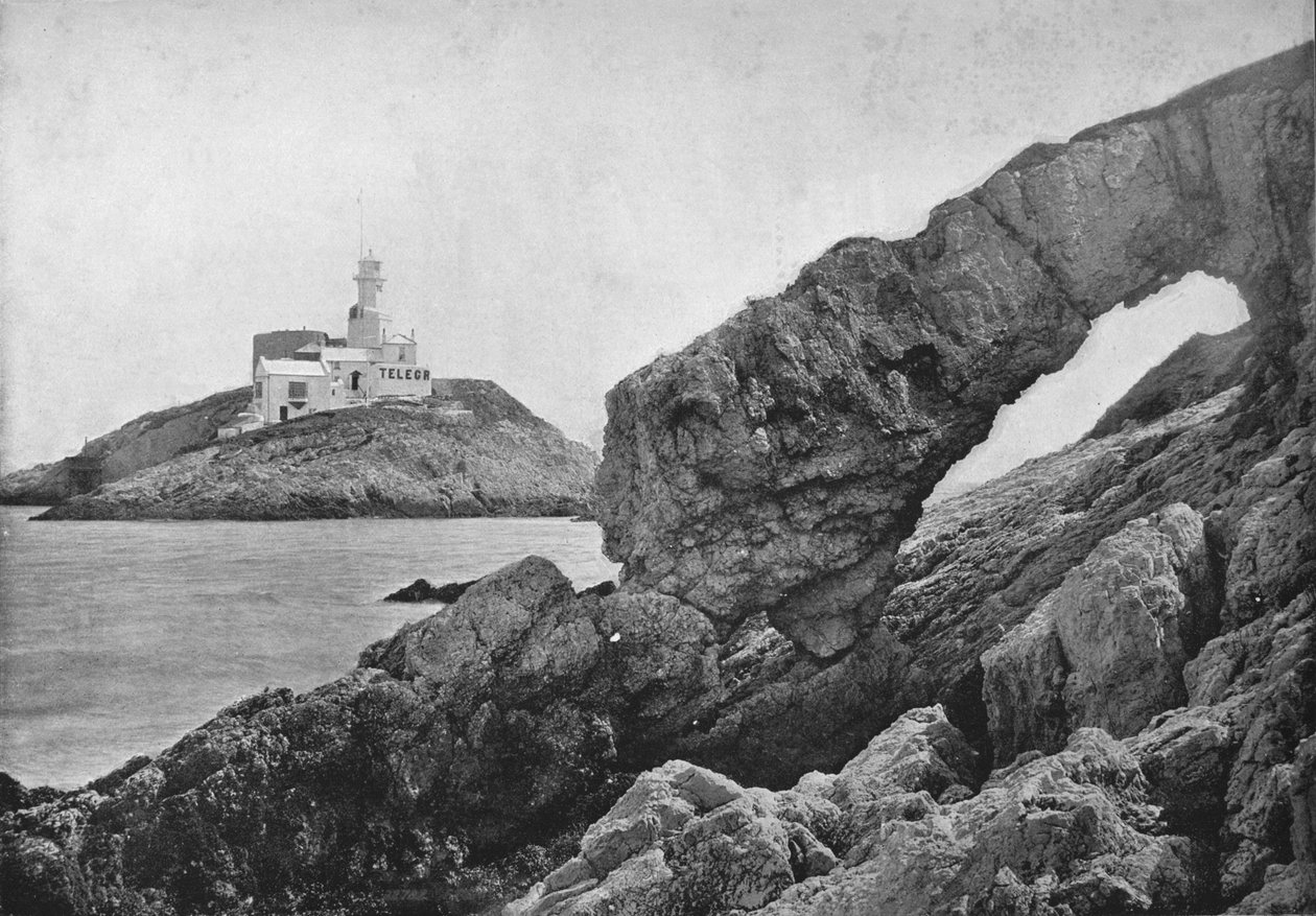 Mumbles - The Lighthouse, 1895 by Unbekannt