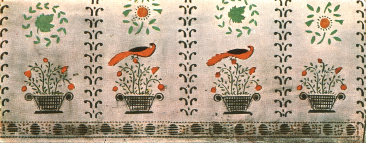 Mural Painting in the Grant Family House, Saco, Maine, USA by Unbekannt