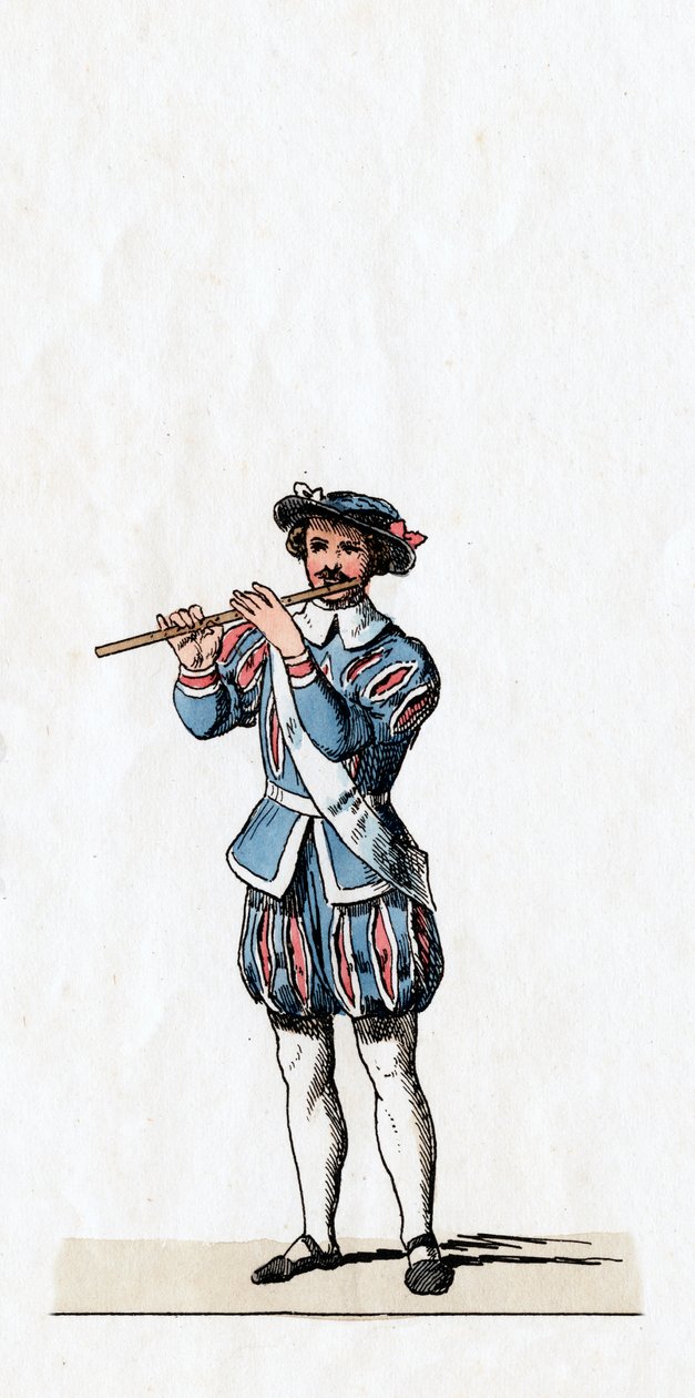 Musician, costume design for Shakespeare