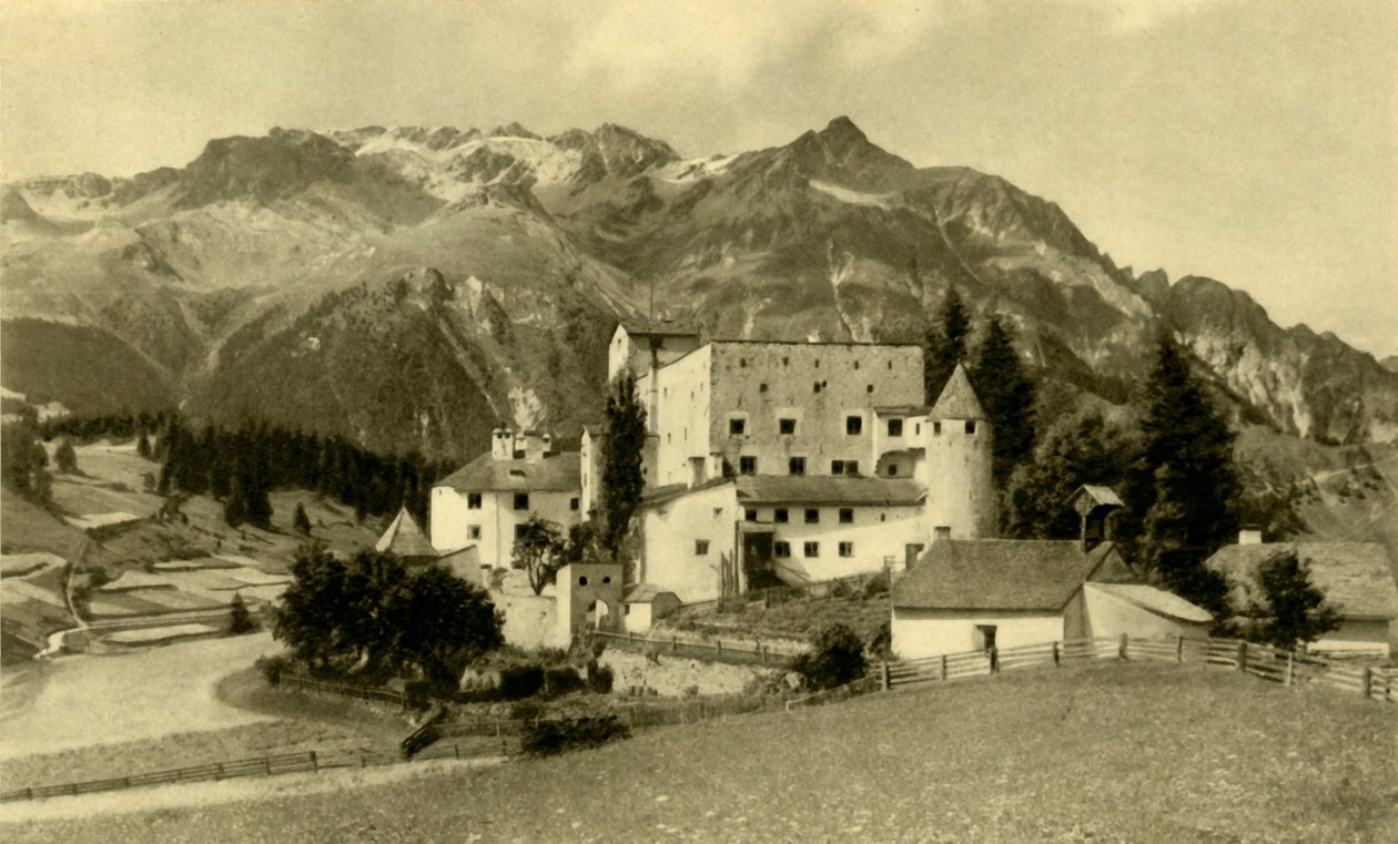 Naudersberg Castle, Nauders, Austria by Unbekannt