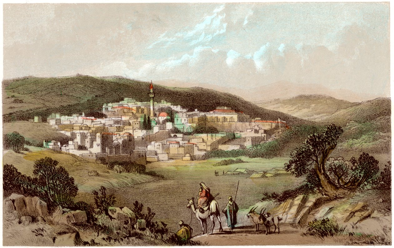Nazareth, Israel, 19th century by Unbekannt