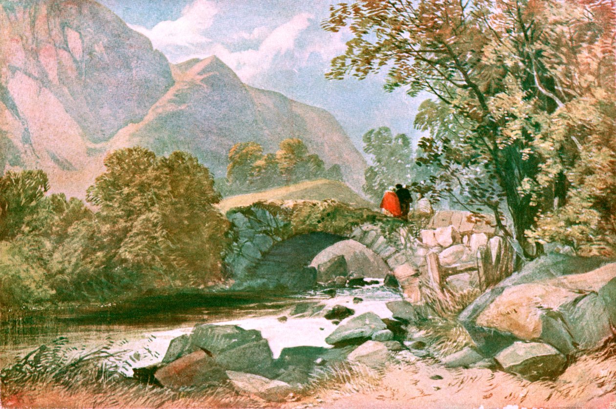 Near Bettws-y-Coed, North Wales, c1900 by Unbekannt