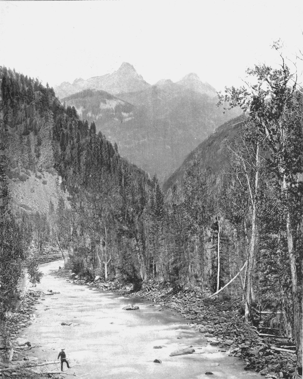 Needle Mountains, Canyon of the Rio de las Animas, Colorado, USA by Unbekannt
