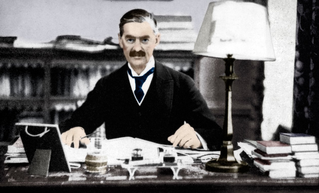 Neville Chamberlain, British Prime Minister, c1930s by Unbekannt