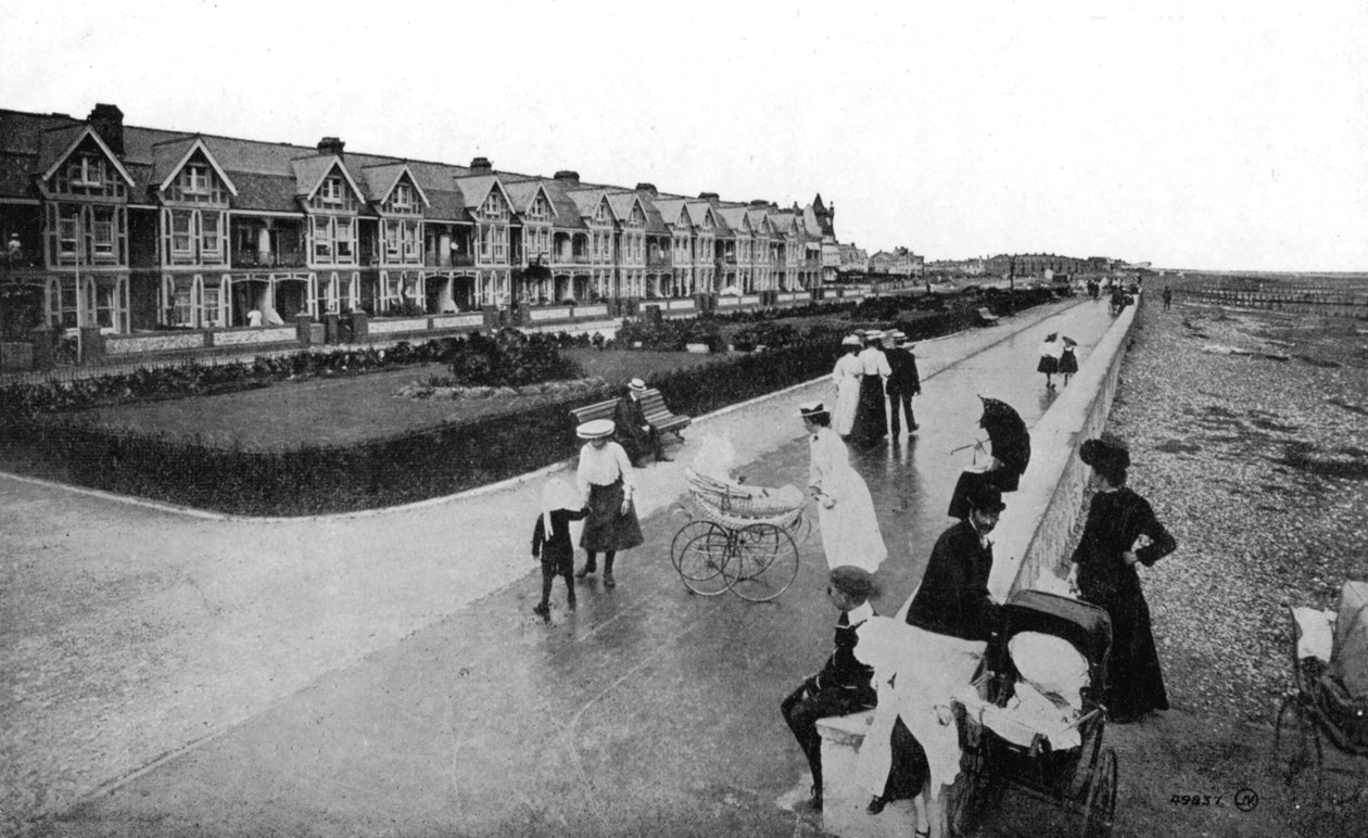 New Parade, East Worthing, West Sussex, early 20th century by Unbekannt