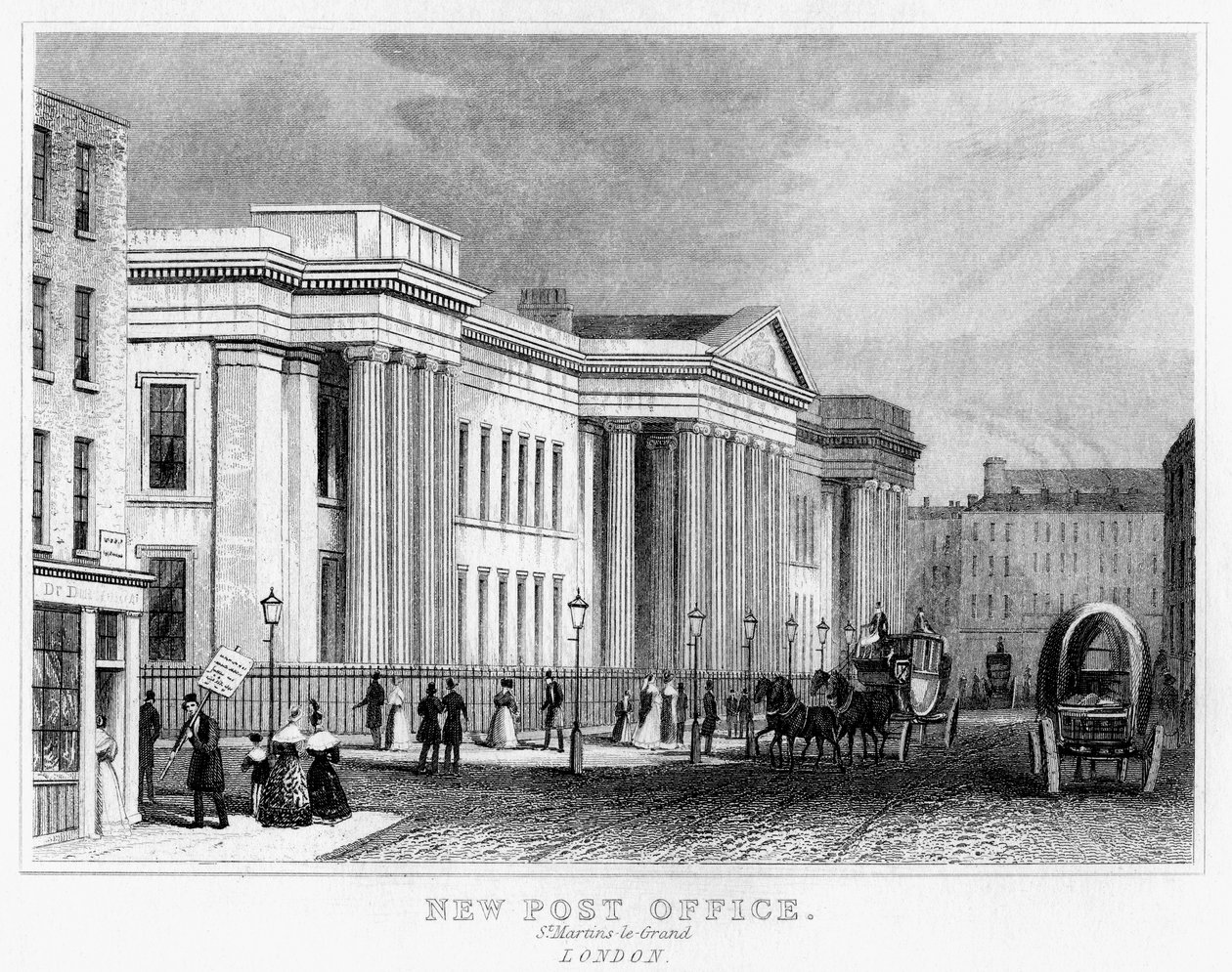 New Post Office, St Martins le Grand, City of London by Unbekannt