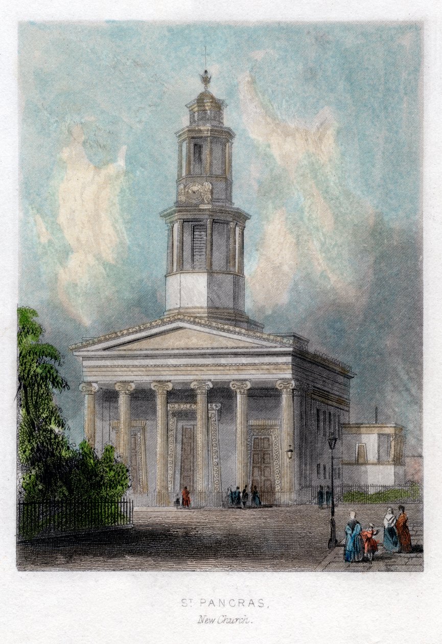 New Church, St Pancras, London by Unbekannt