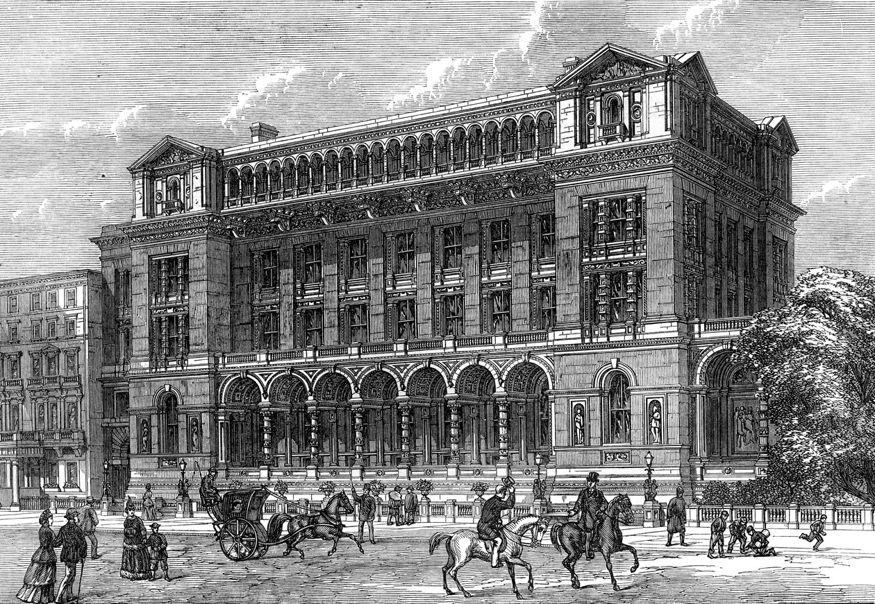 New Science Schools, South Kensington, London by Unbekannt