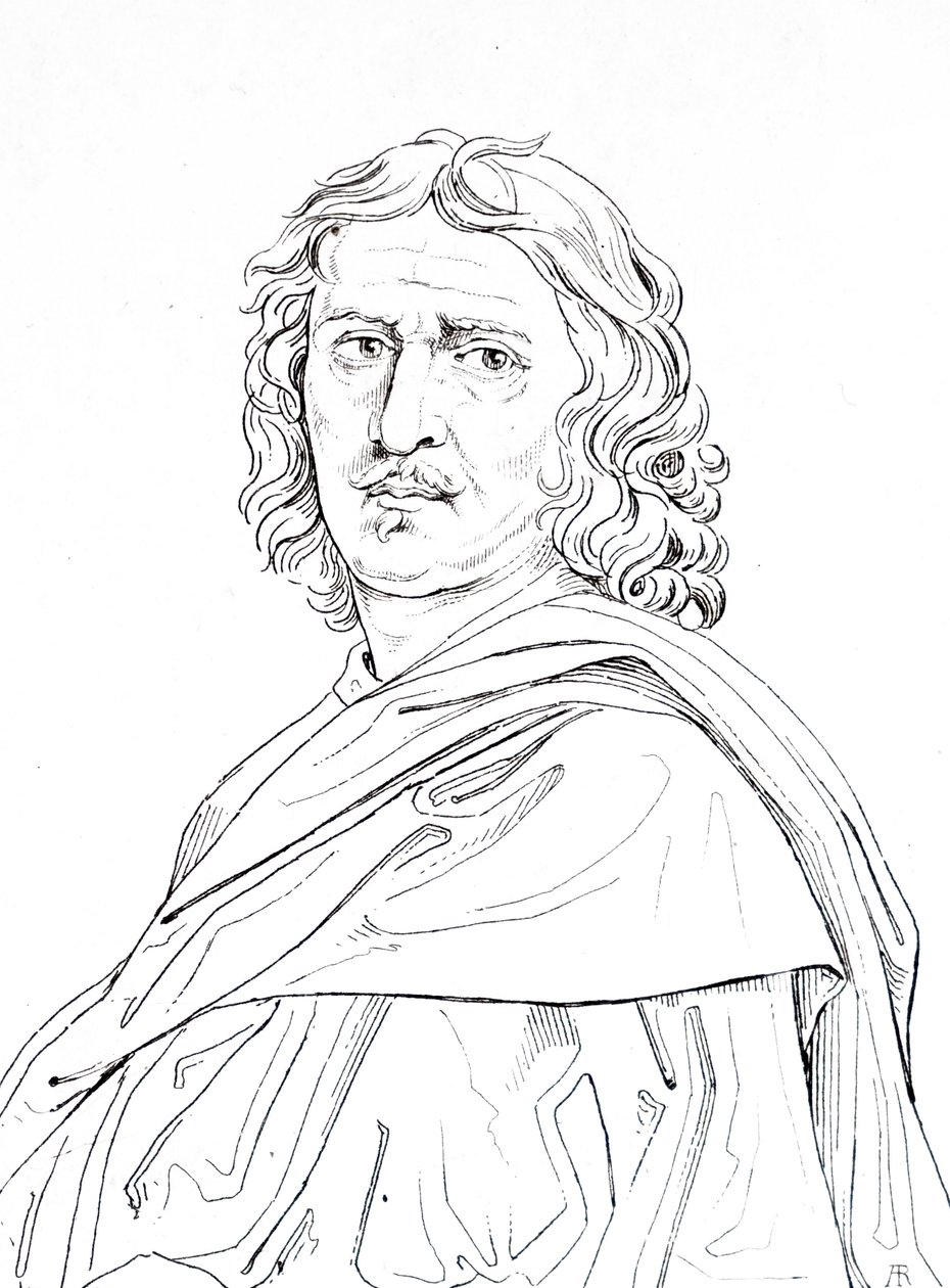Nicolas Poussin by Unbekannt