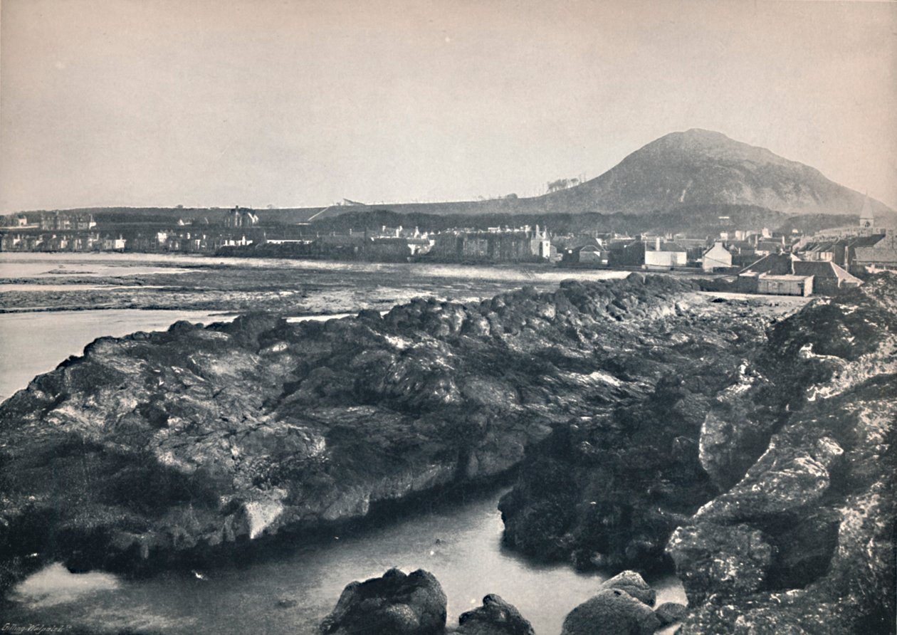 North Berwick - From the Rocks, Showing North Berwick Law, 1895 by Unbekannt