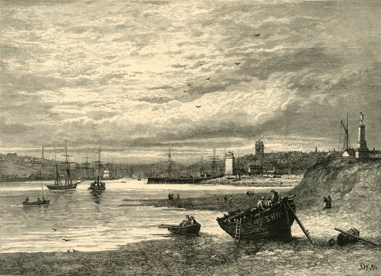 North and South Shields, 1898 by Unbekannt