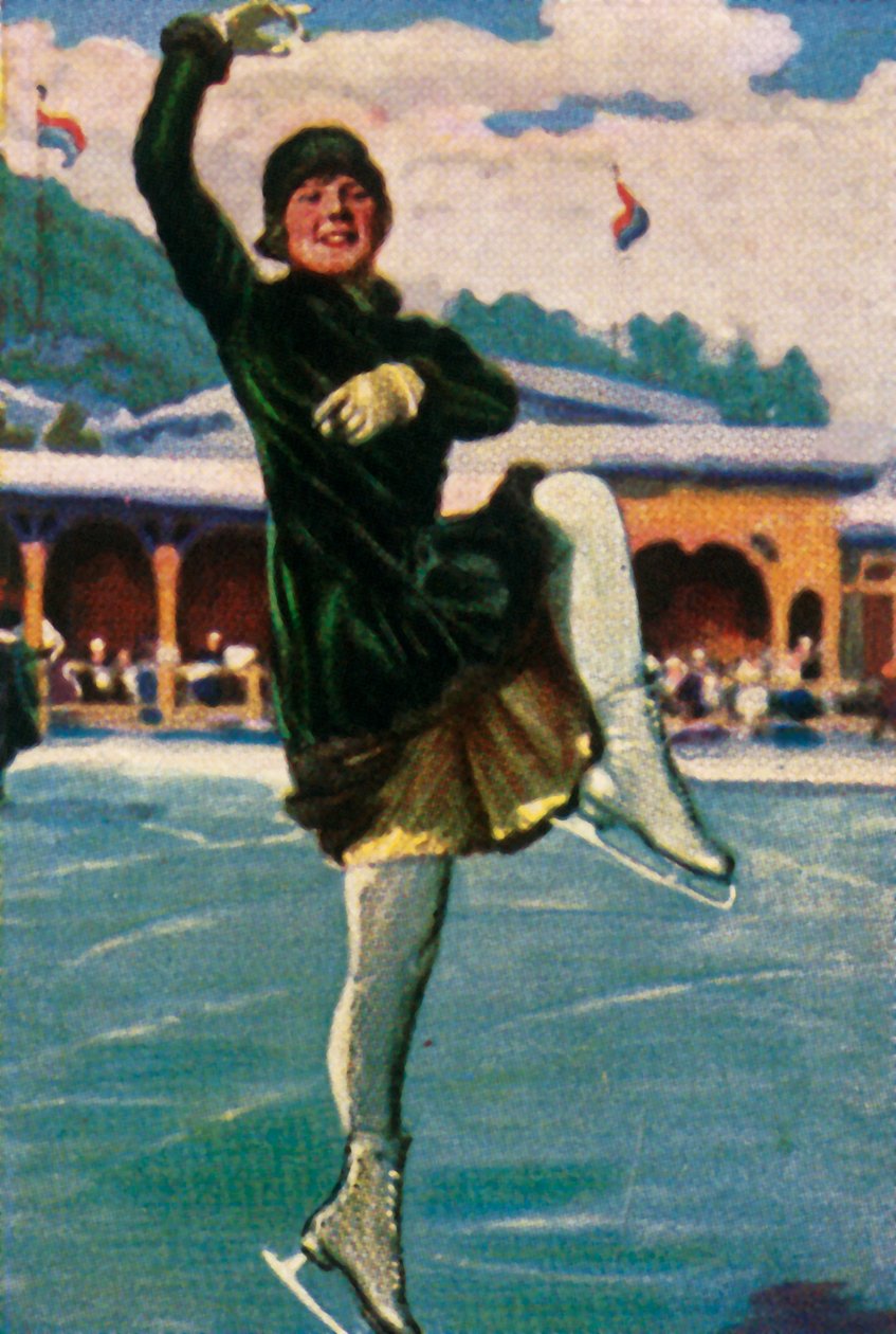 Norwegian figure skater and film star Sonja Henie by Unbekannt