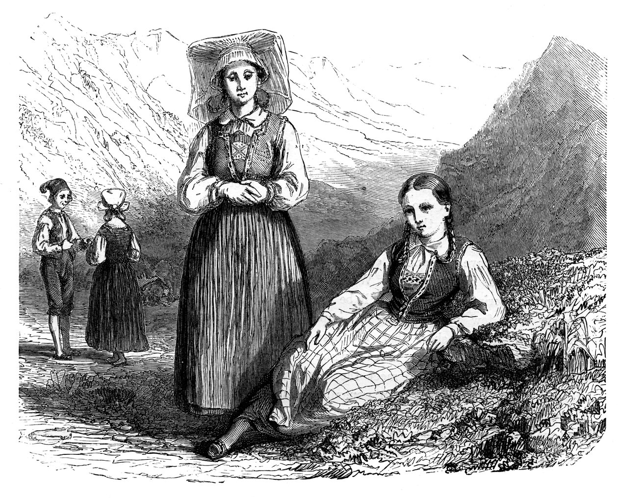 Norwegians of the Lovardalsskard by Unbekannt