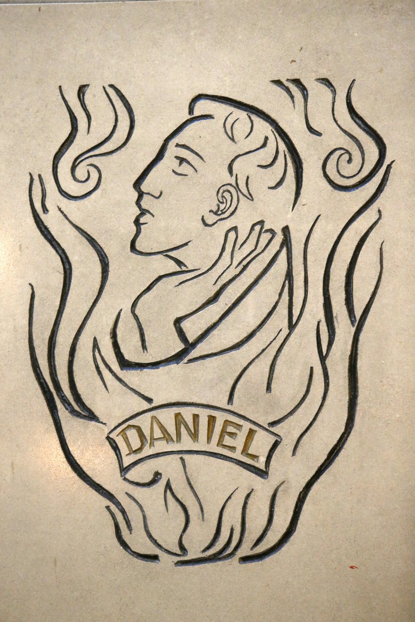 Notre Dame de France catholic church, London. Daniel the prophet, London, Great Britain by Unbekannt