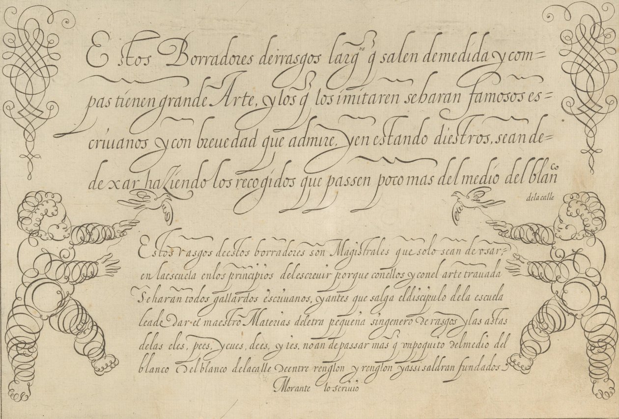 Nueva Arte a Escrivir, 1615-31 by Unbekannt