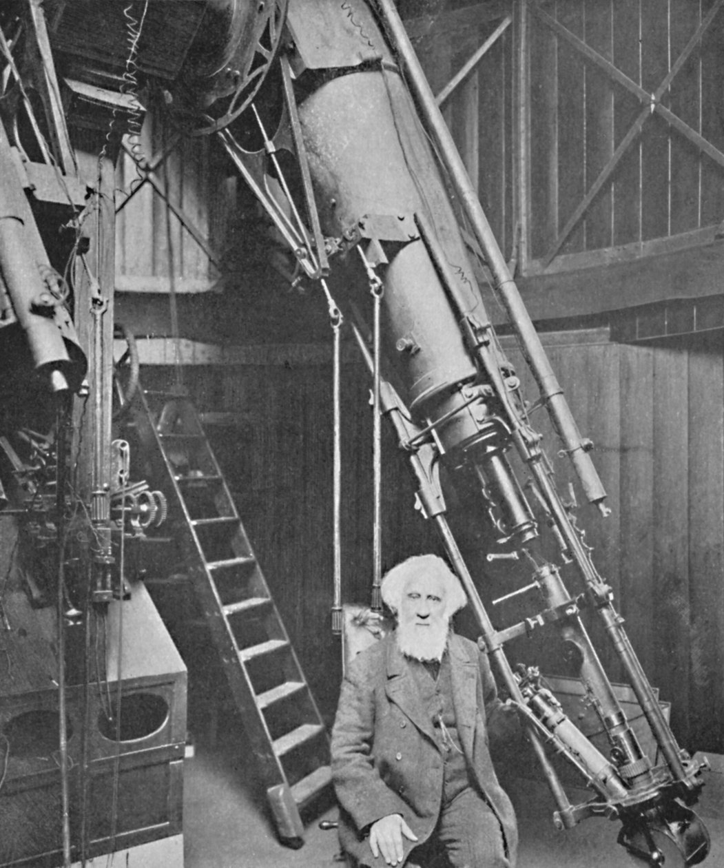 Observatory of Sir William Huggins, K.C.B., Tulse Hill by Unbekannt