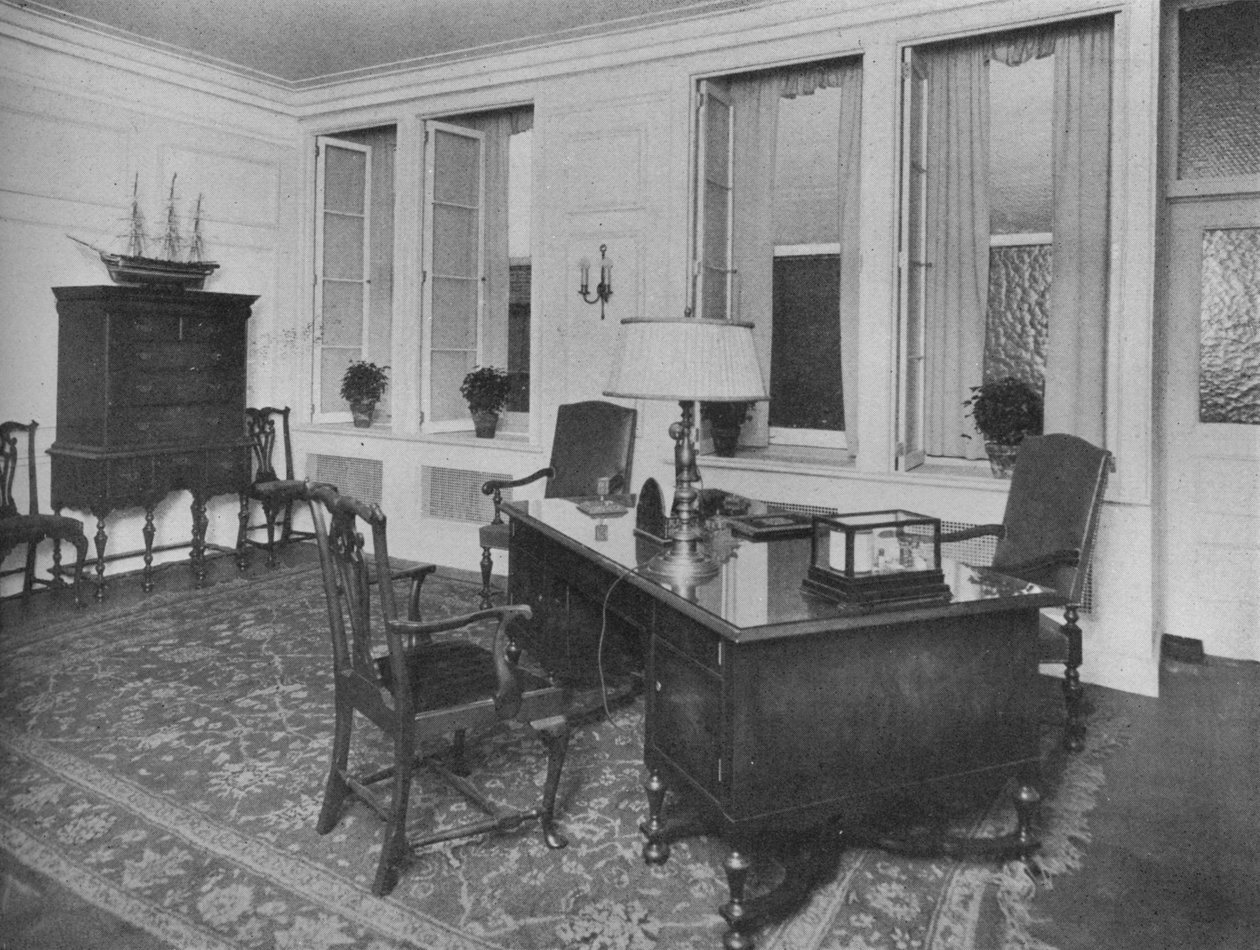 Office of the President, American Press Association, New York City, 1924 by Unbekannt