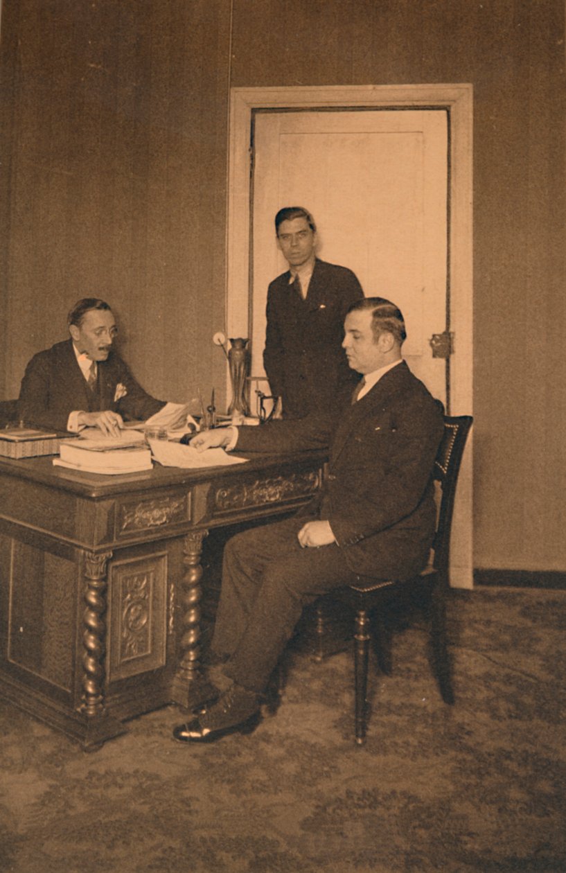Office of the Secretary at the Cuban Embassy in Brussels, Belgium by Unbekannt