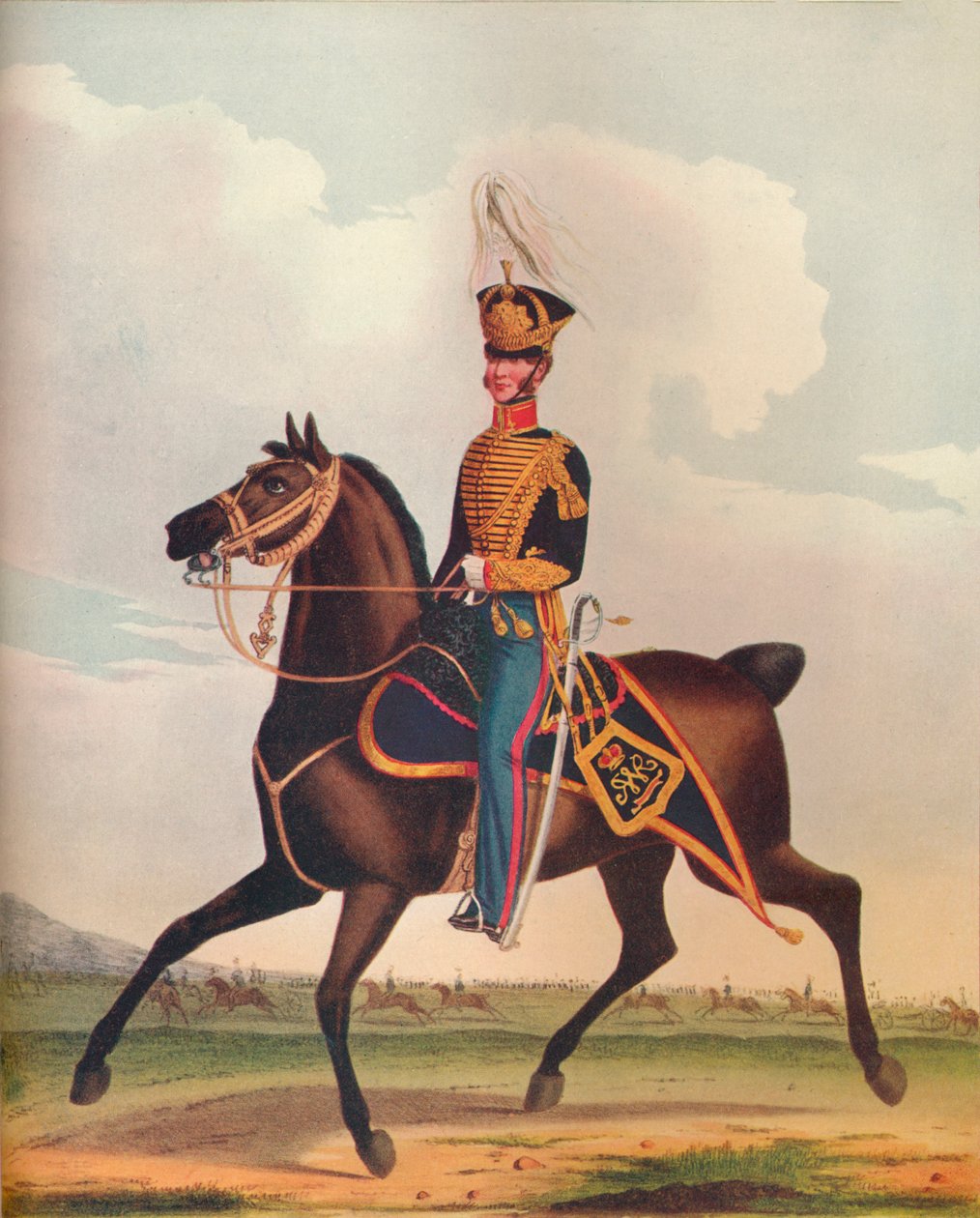 Officer of the Royal Artillery Horse Brigade by Unbekannt