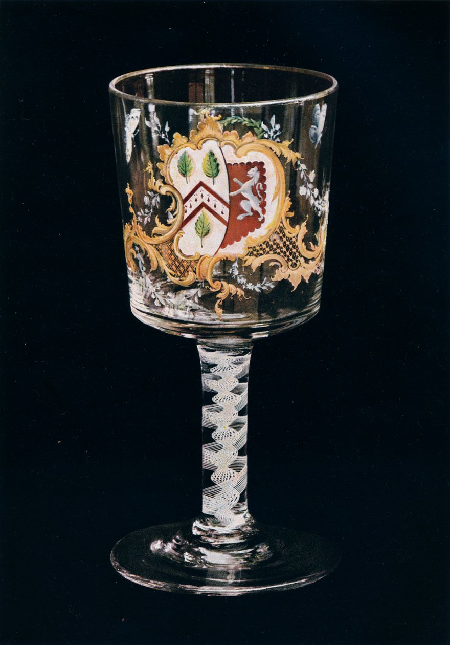 Old English Glass Goblet, c1775 by Unbekannt