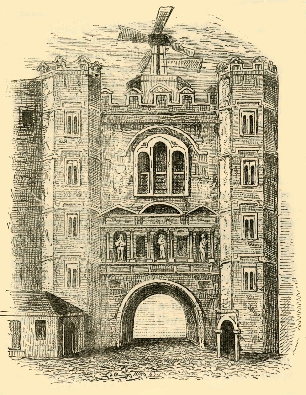 Old Newgate by Unbekannt