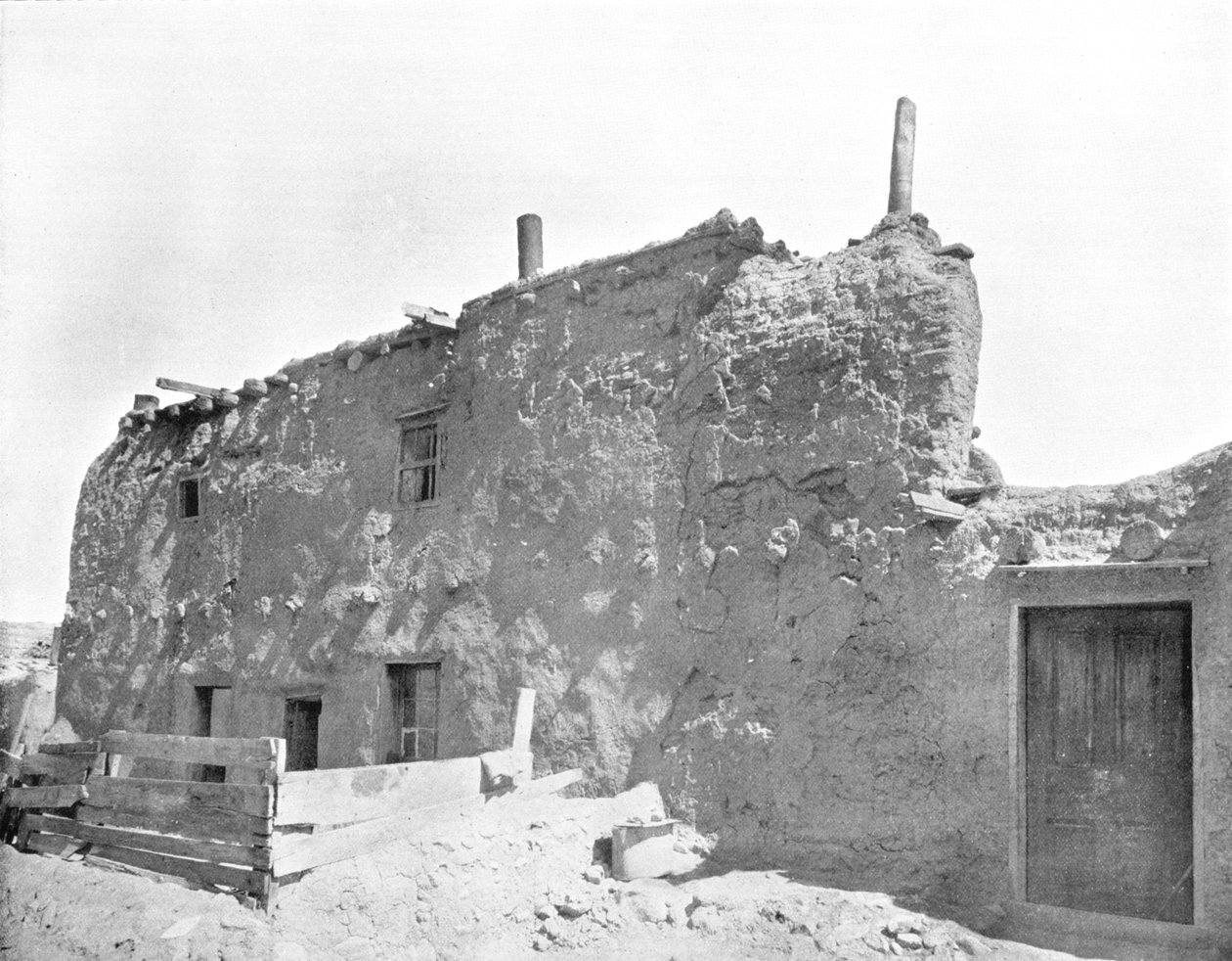 Oldest House in the United States, Santa Fe, New Mexico, USA by Unbekannt