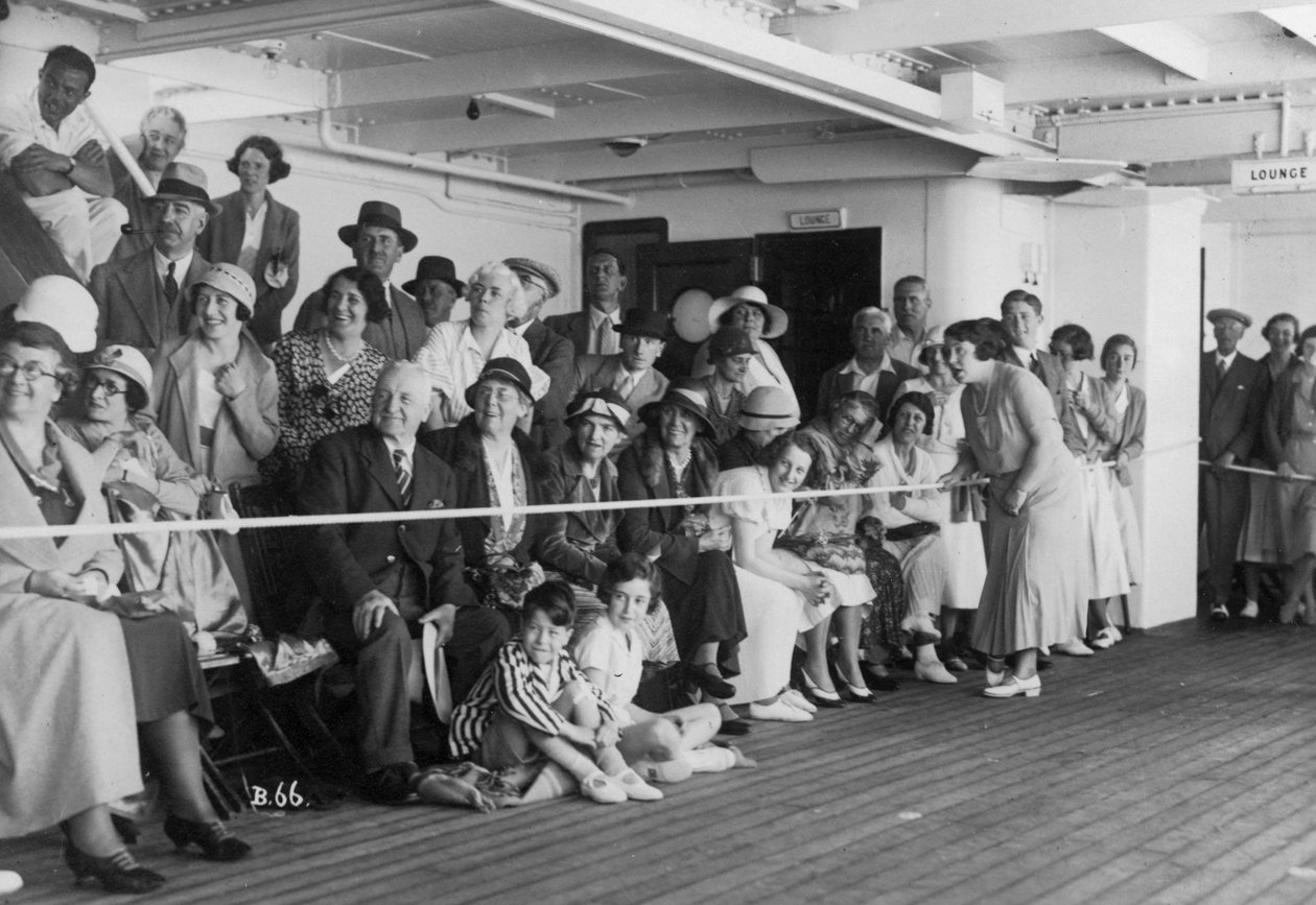 On board the RMS Atlantis, c. 1929-1939 by Unbekannt