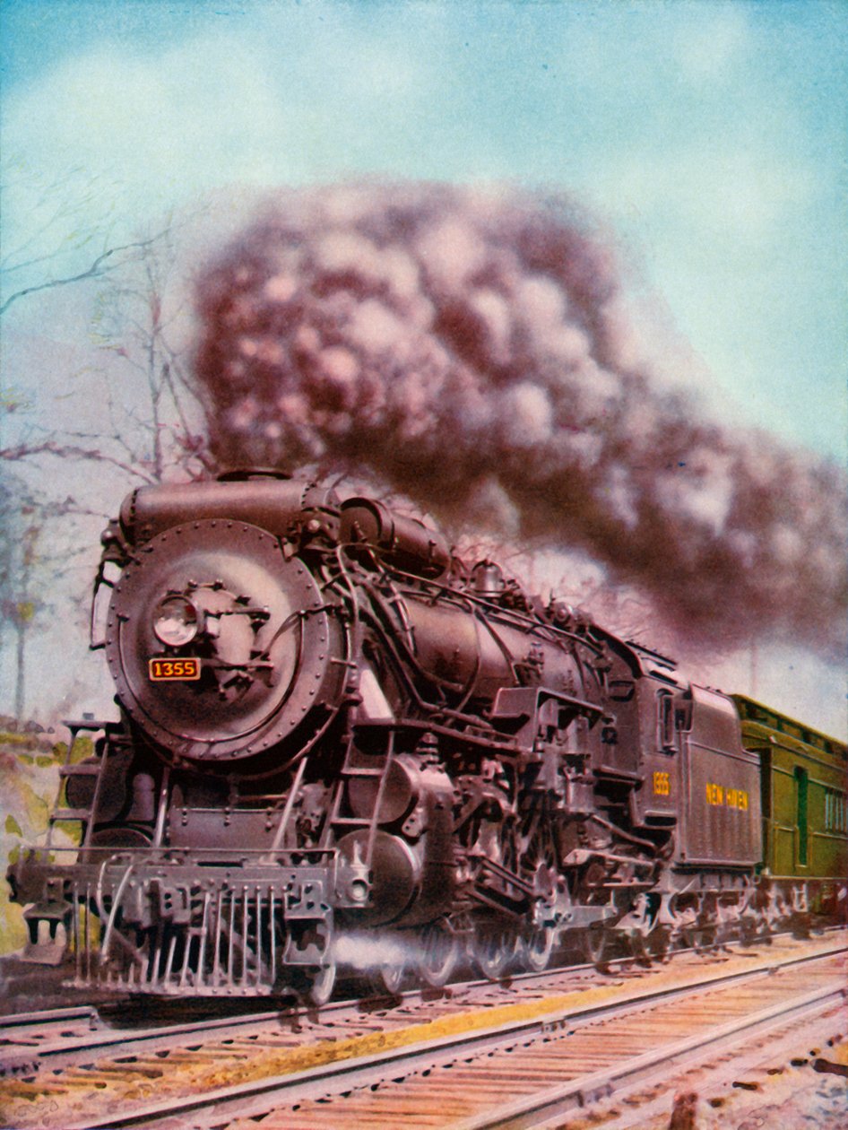 On the New York, New Haven, and Hartford Railroad by Unbekannt