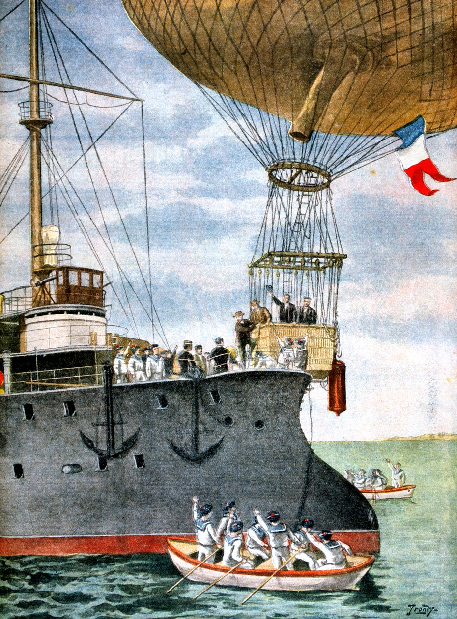 On the Open Sea, 1901 by Unbekannt