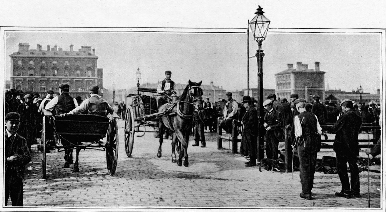On the Stones, Islington Cattle Market, London by Unbekannt