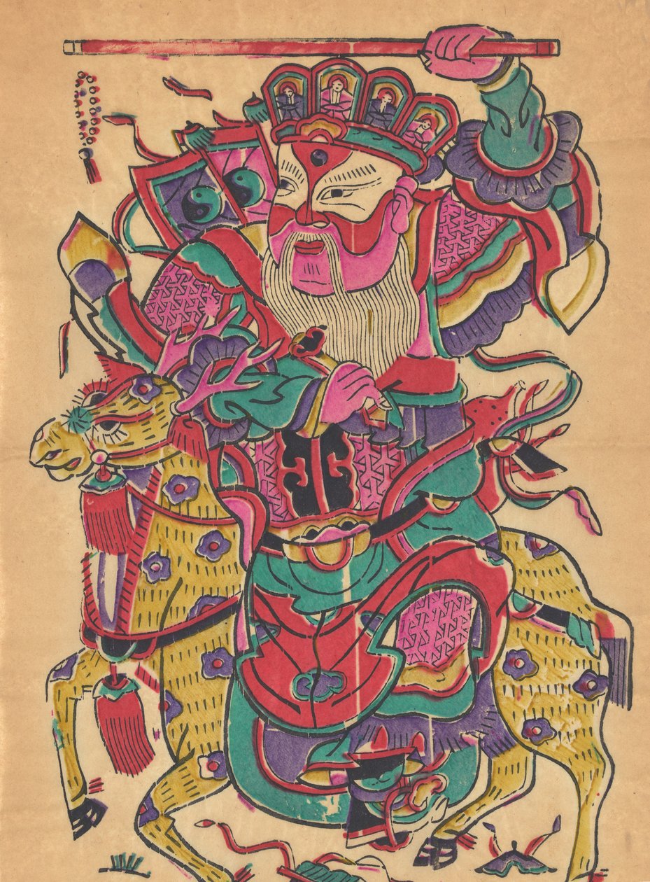 One hundred thirty-five woodblock prints including New Year