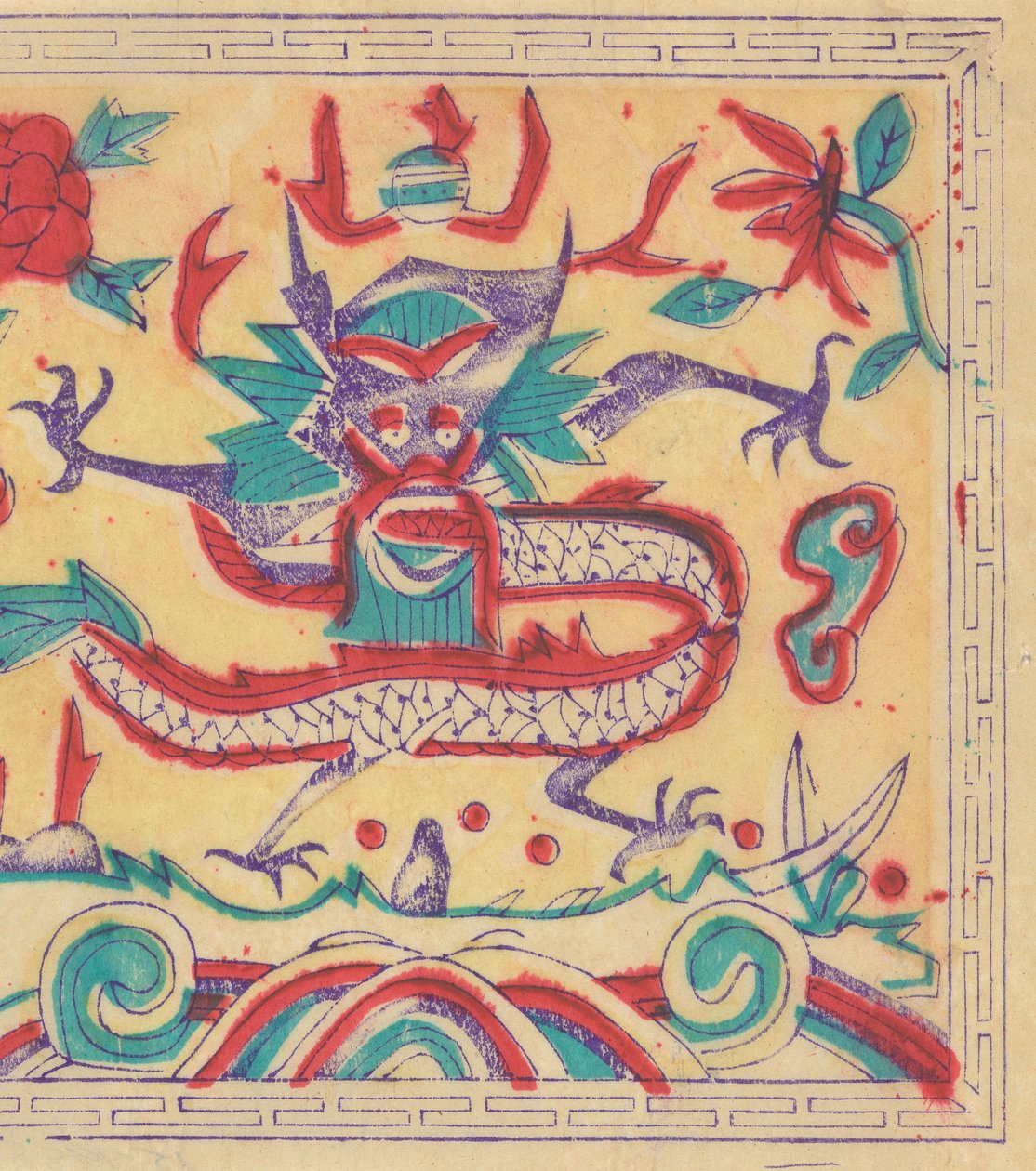 One hundred thirty-five woodblock prints including New Year